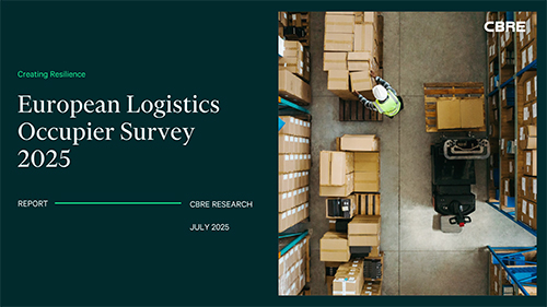Cover - CBRE European Logistics Occupier Survey 2025